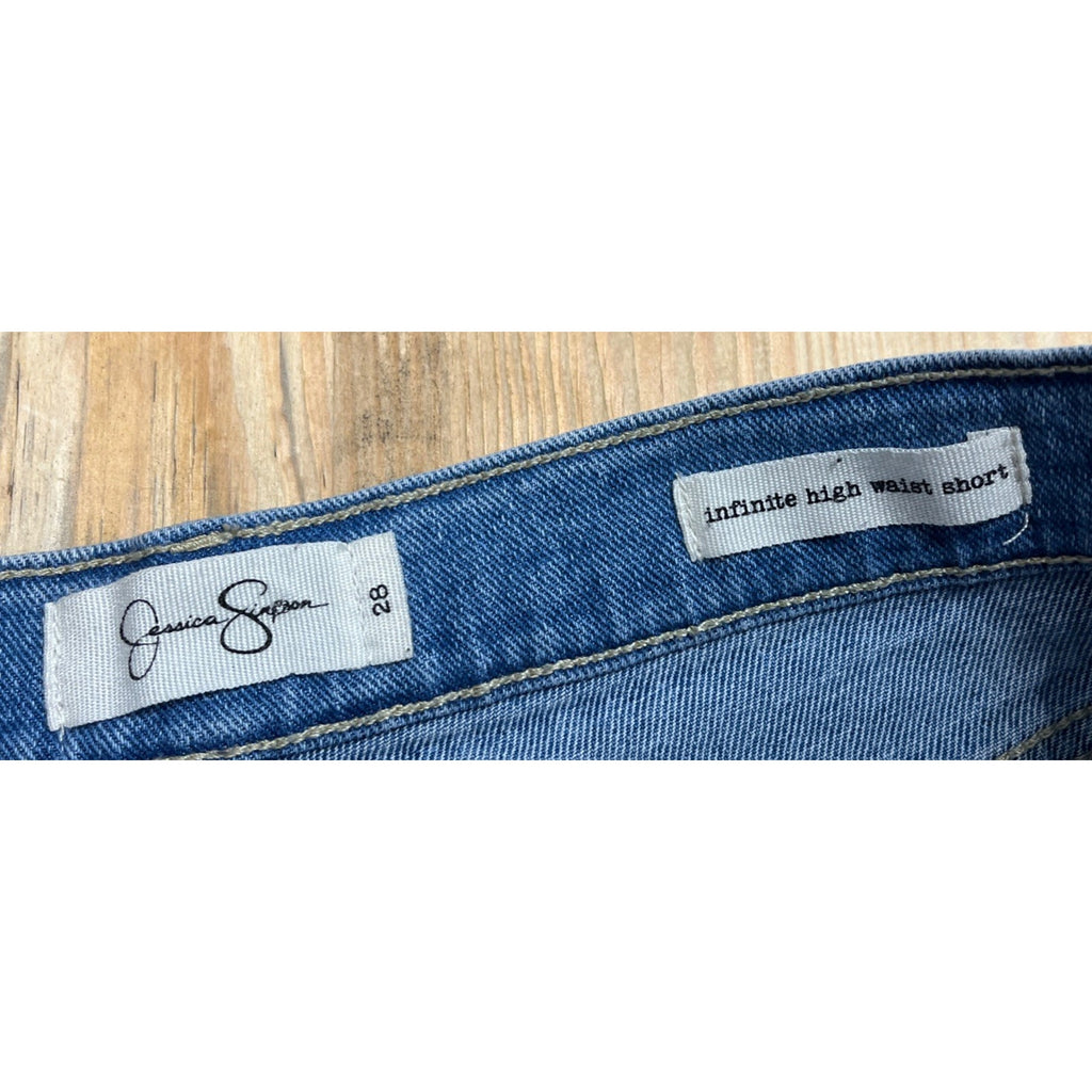 Jessica Simpson Infinite High-Waist Shorts - Sz 28