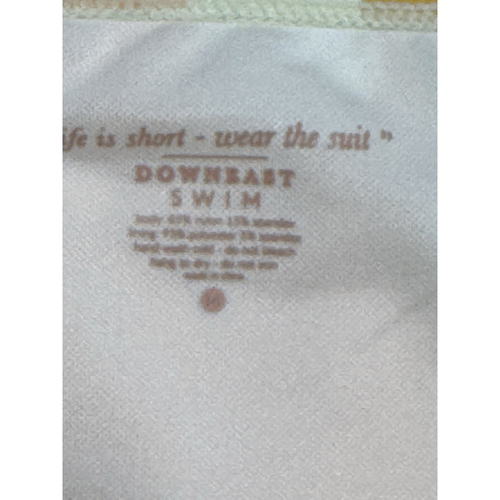 NWT DownEast Campobello Island One Piece Swimsuit M Beachy Bloom Floral Modest