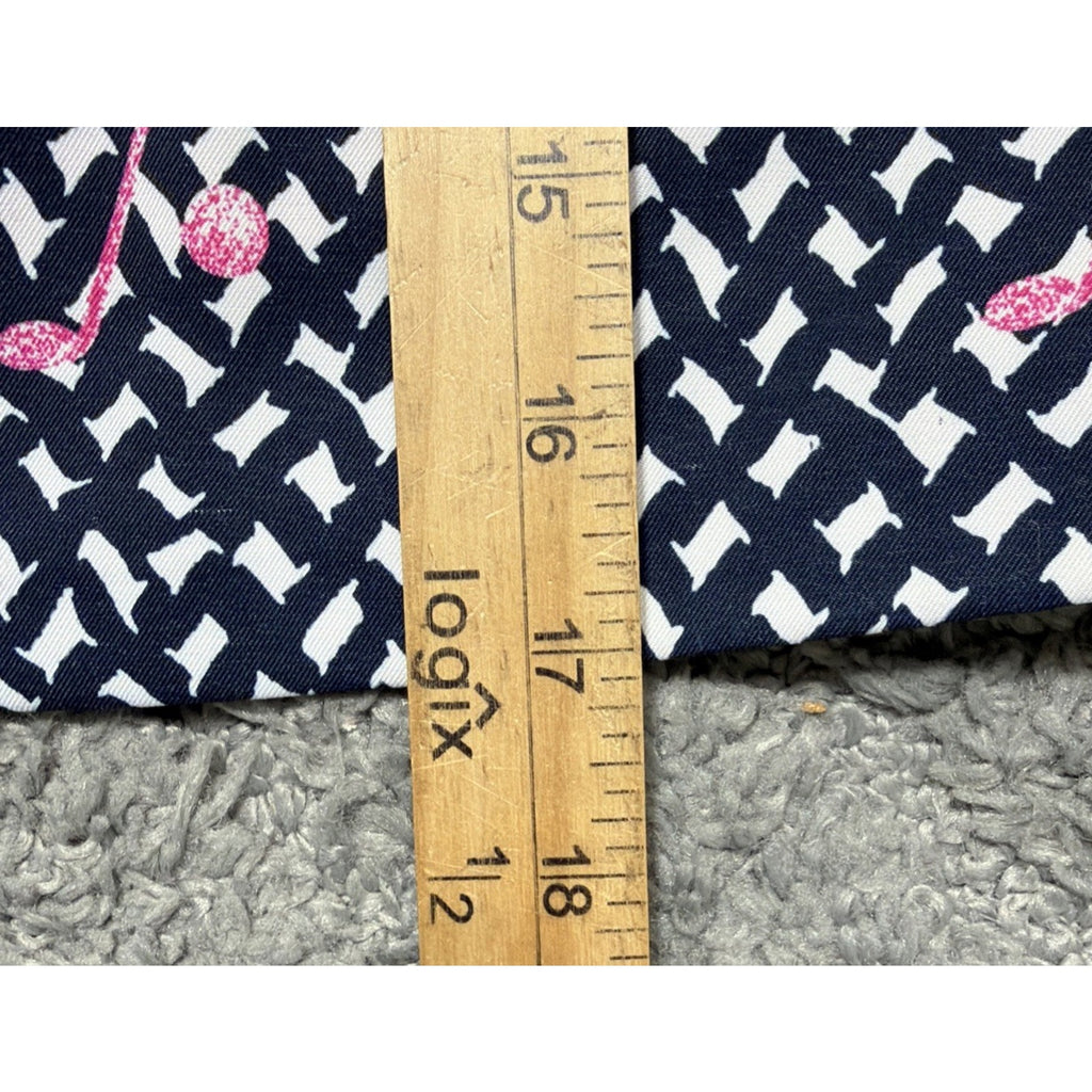 Lady Hagen Womens Skort Sz 8 Blue Pink Golf Club Print