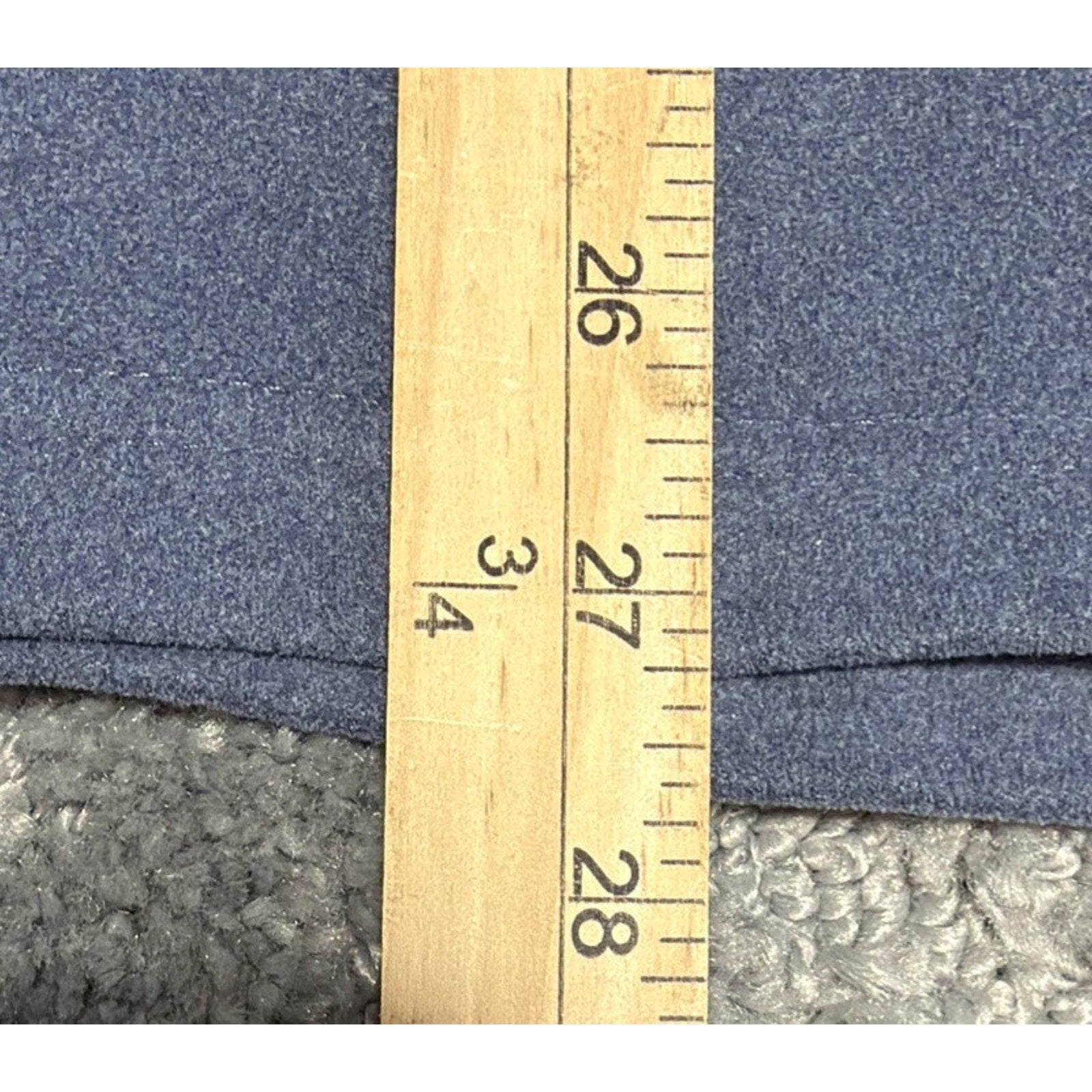 Mondetta Outdoor project Soft quarter zip Velour fleece jacket in steel blue XL