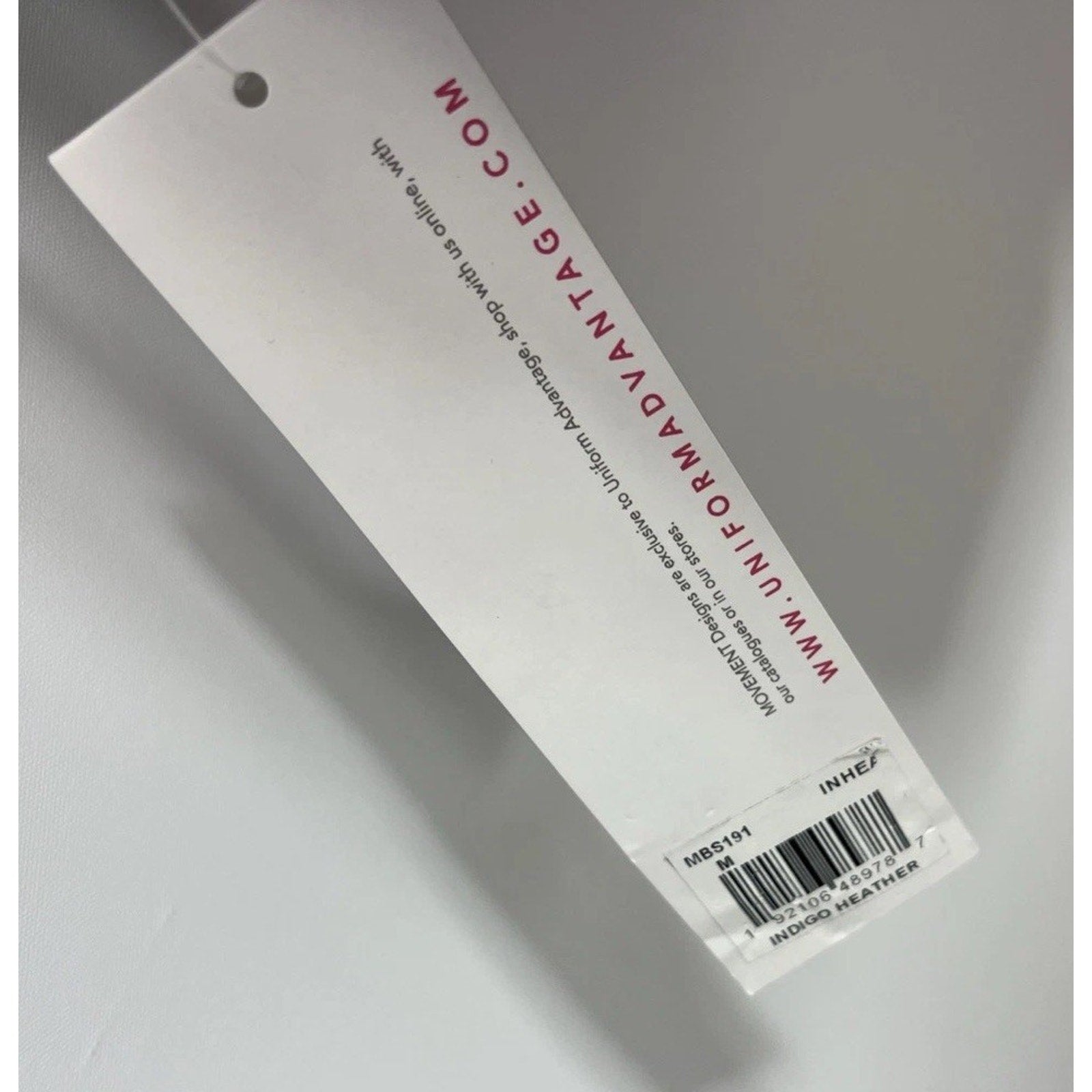 Movement Butter Soft Scrubs Hoodie Indigo Heather Size Medium