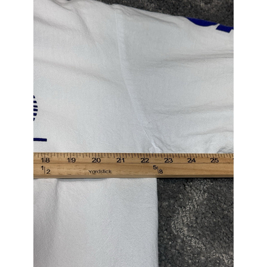 Vintage 90’s Cancun Zip Jacket Hoodie Cancun Mexico Unisex Sz M Cotton White