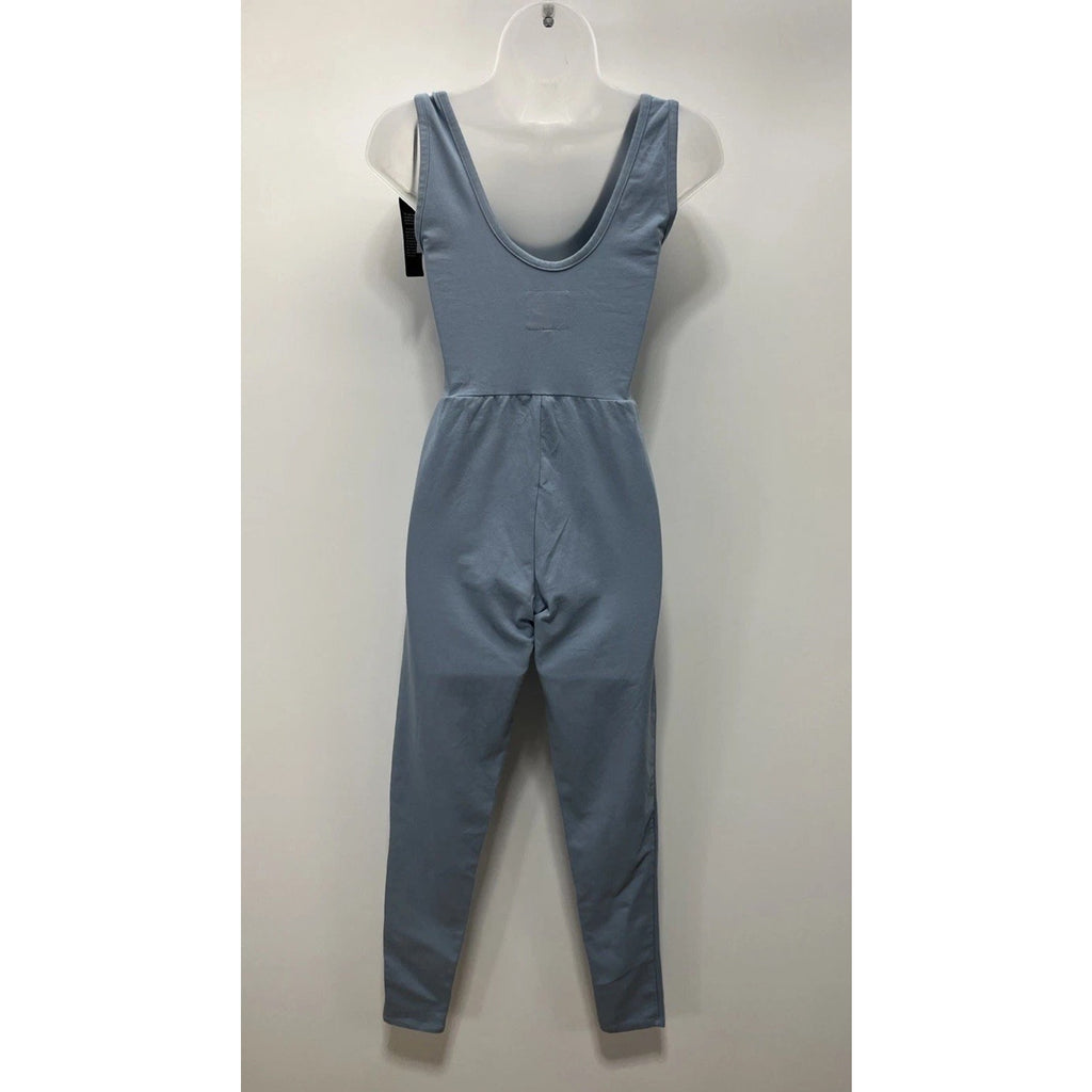 NWT CHASER Blue SleevelessComfy Jogger Jumpsuit Medium
