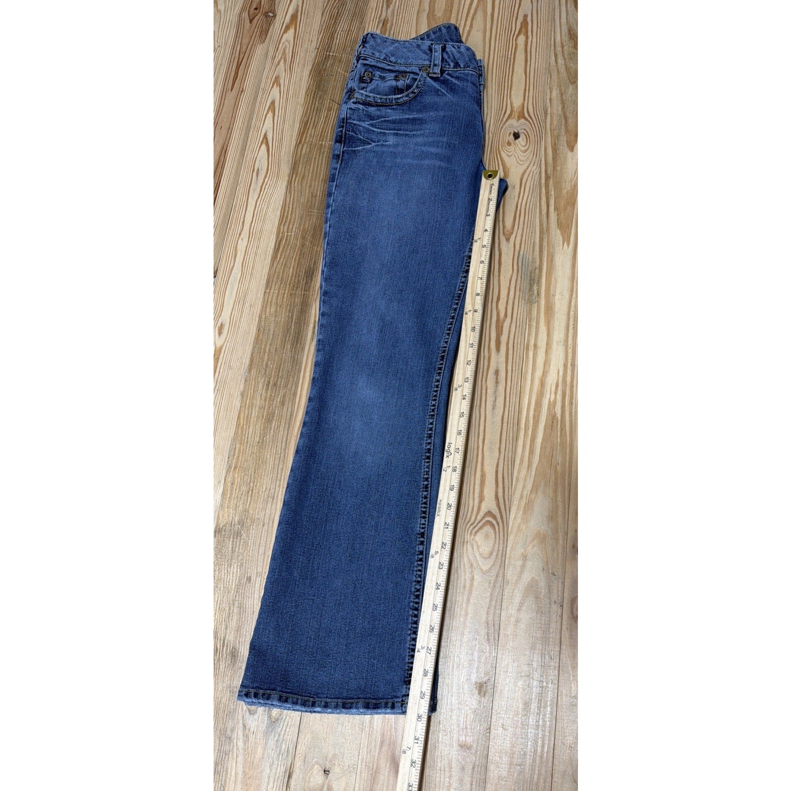 Silver Suki Bootcut Jeans Women's 30 Blue Stretch Denim Mid Rise