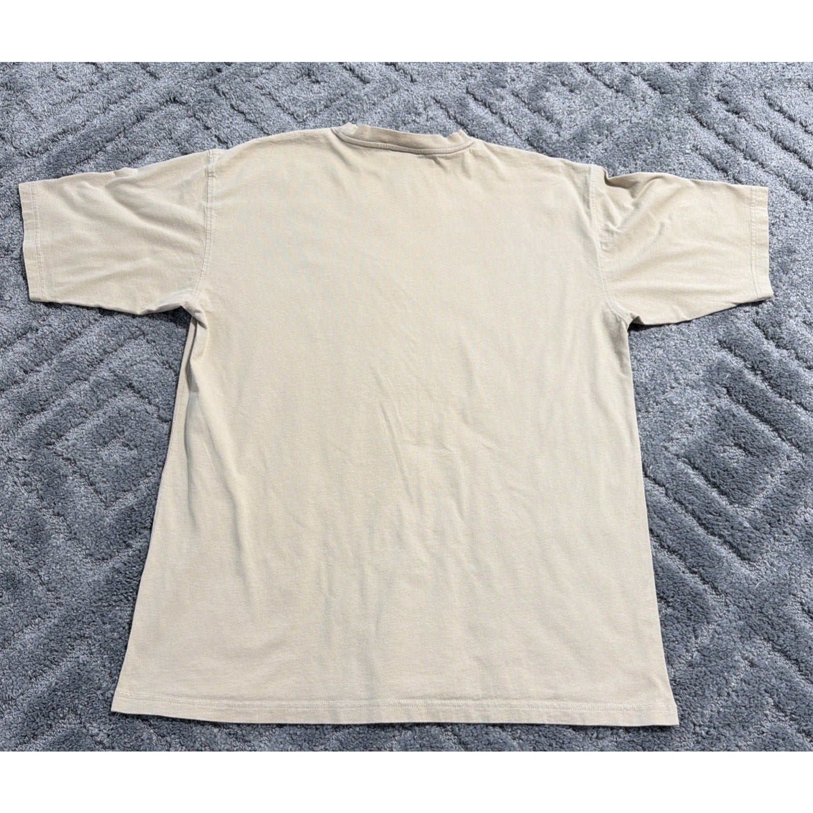 Vintage Y2K AVIREX Heavyweight T-Shirt Mens XXL Cream