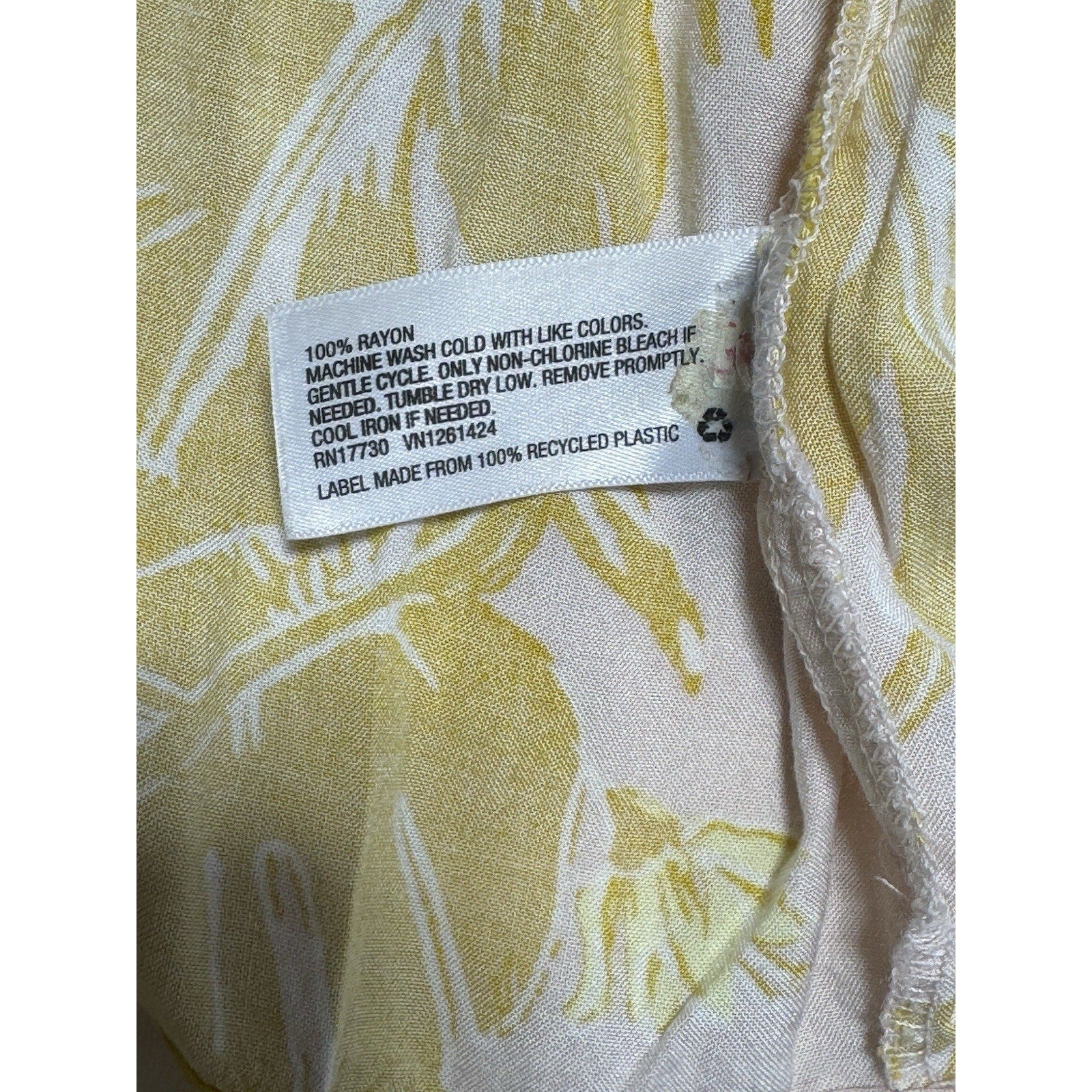Wild Fable Sundress MIDI Beach Slip Dress Yellow Floral Women's Sz Small