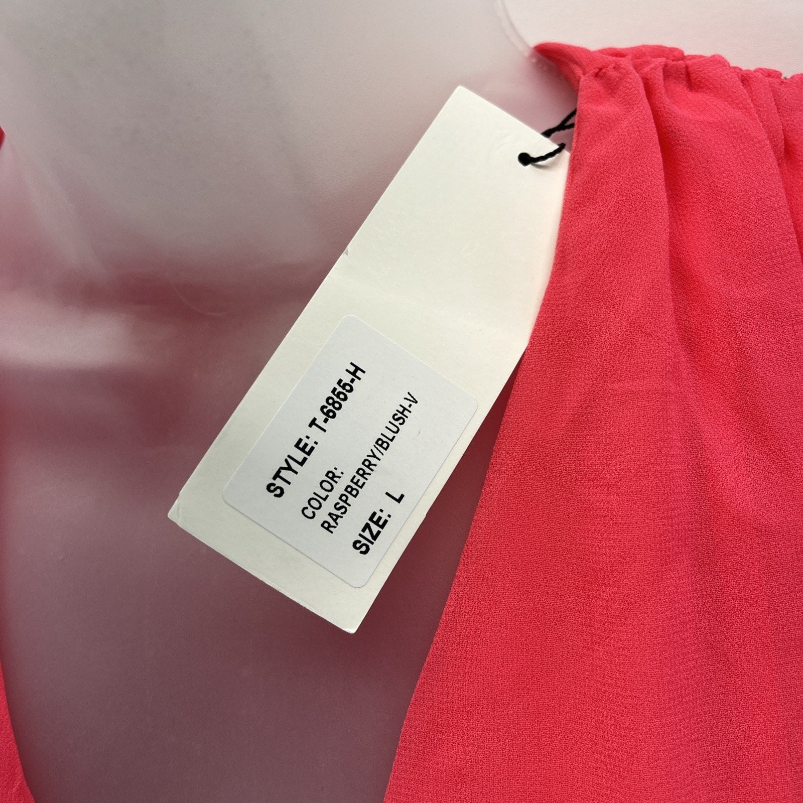 NWT Strut And Bolt Los Angeles Color Block Chiffon Lined Body Suit Size Large