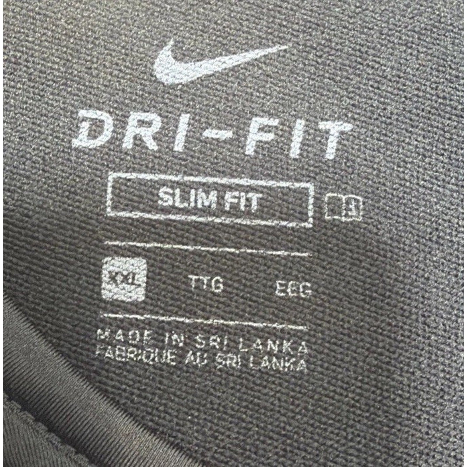 Nike Pro Dri-Fit Sz XXL Long Sleeve Training Top Slim Fit Baselayer DQ6211-010