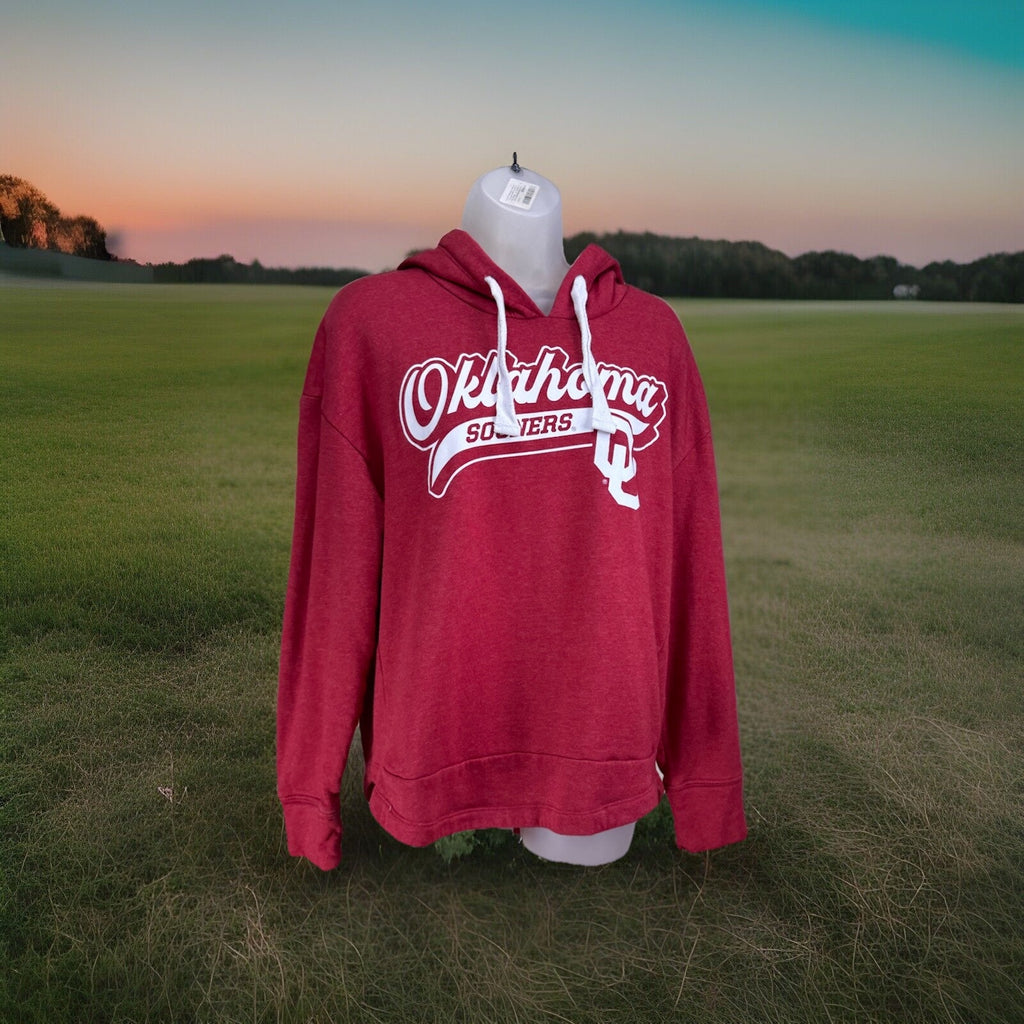 Fanatics OKLAHOMA Hoodie/Pullover-Cardinal-Small-Excellent Condition