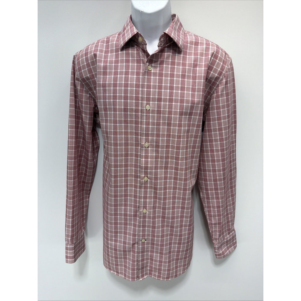 Men's Banana Republic Large Camden Fit Long Sleeve Shirt Non-Iron