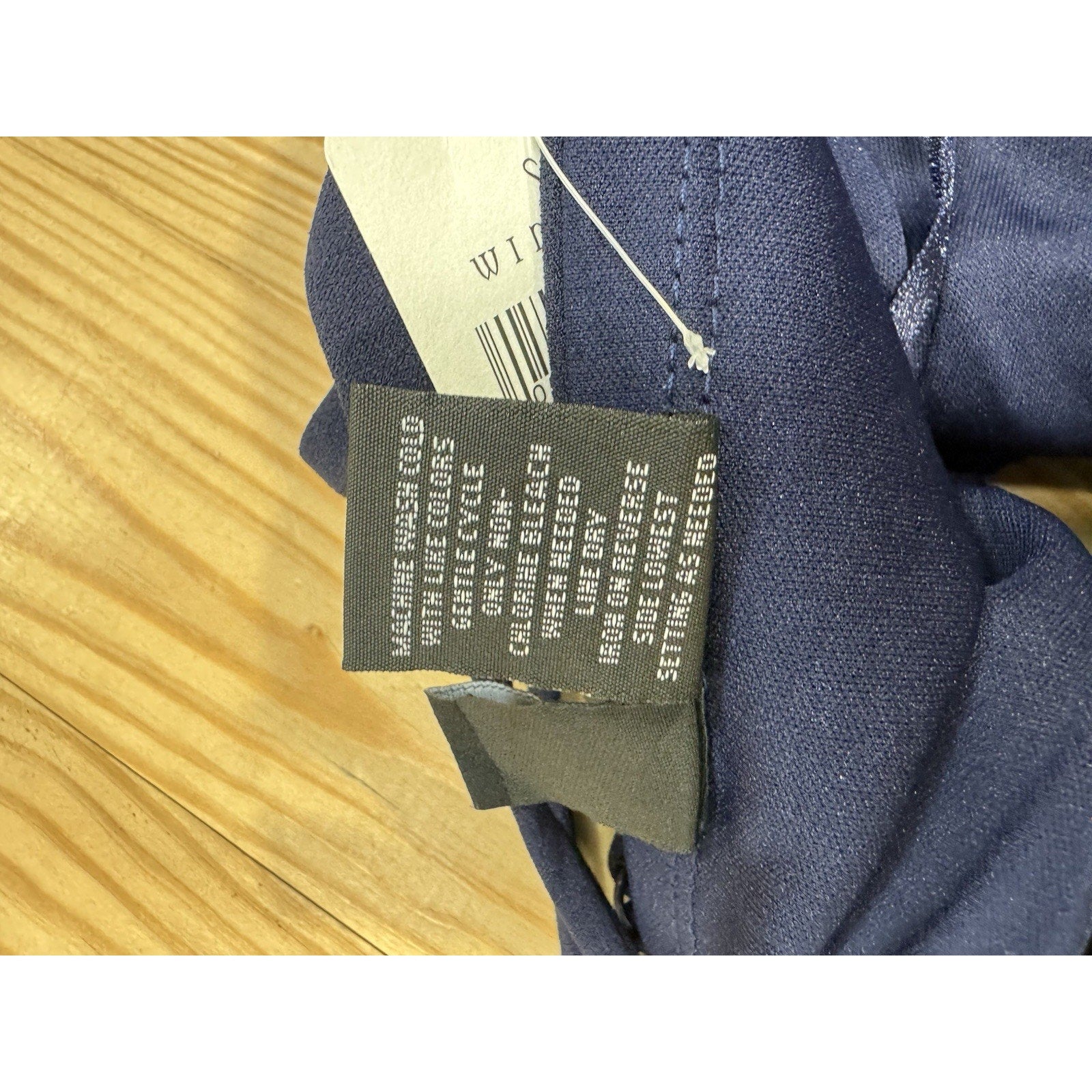 Windsor Isabella Lace-Up Back Skater Dress Navy Blue Junior’s Size 11 NWT