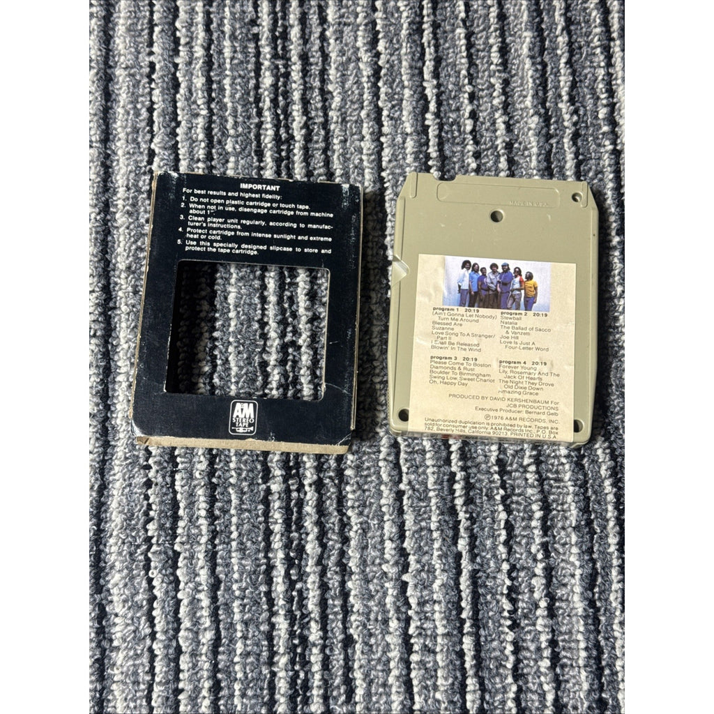 Joan Baez From Every Stage 1976 A&M 8 Track Tape w/ Original Sleeve Vintage