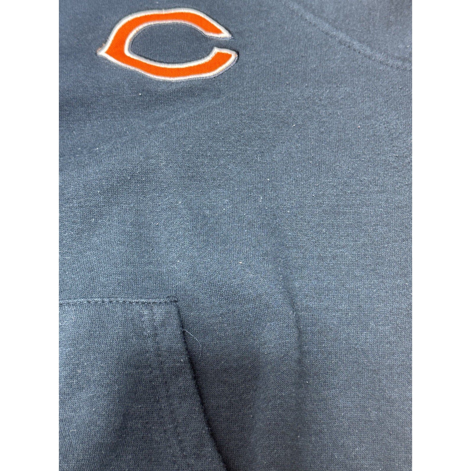 Chicago Bears Hoodie Sweatshirt Women's Medium NFL Team Apparel Lace Up