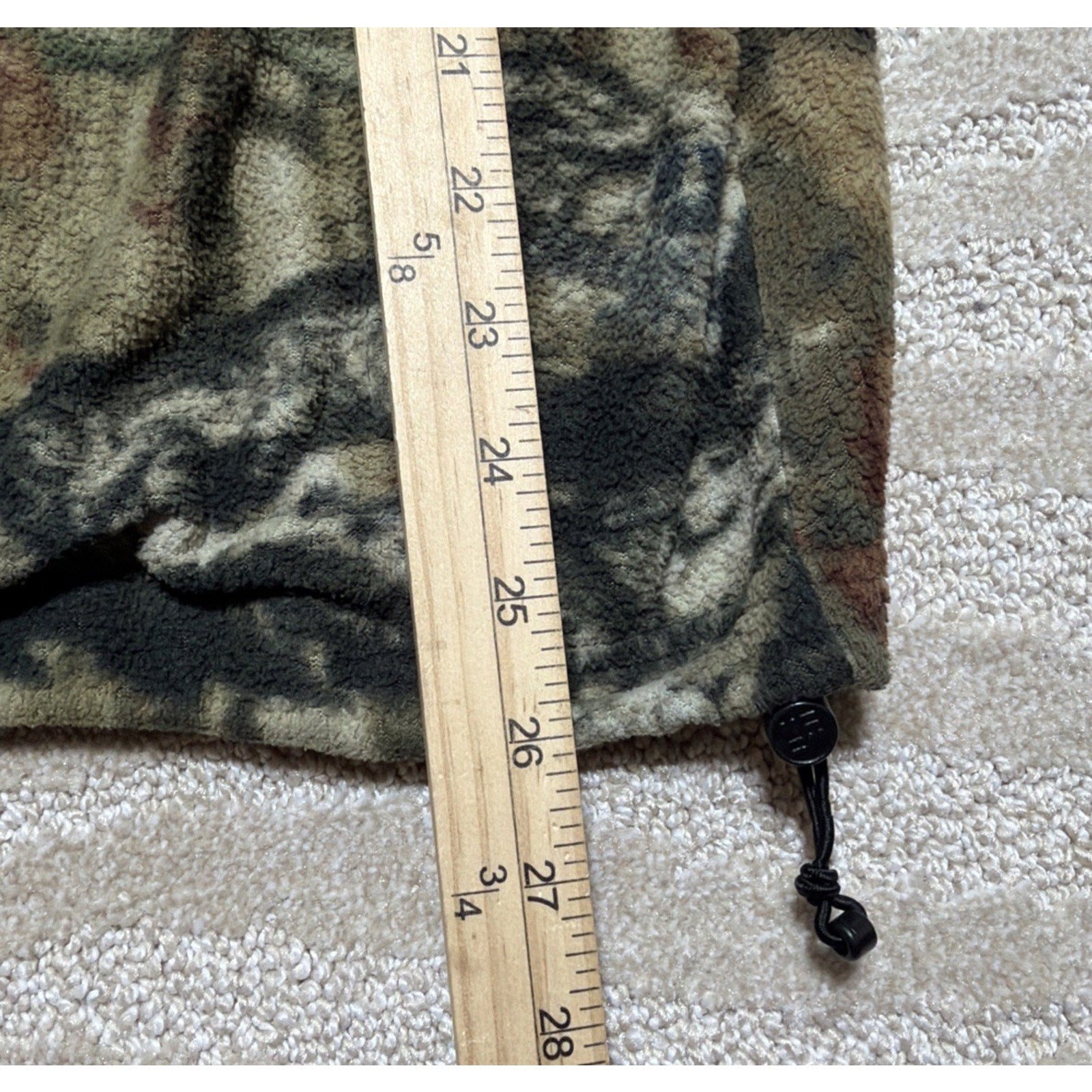 Columbia PHG Camo Jacket Men’s Medium Hunting Fleece Lined Breakup Country