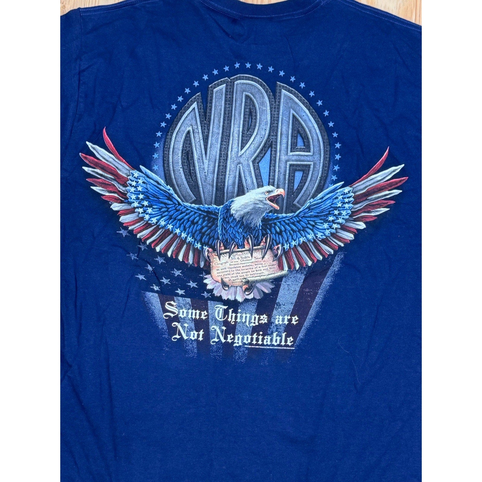 NRA - Some Things are Not Negotiable - 2nd Amendment - Adult Large