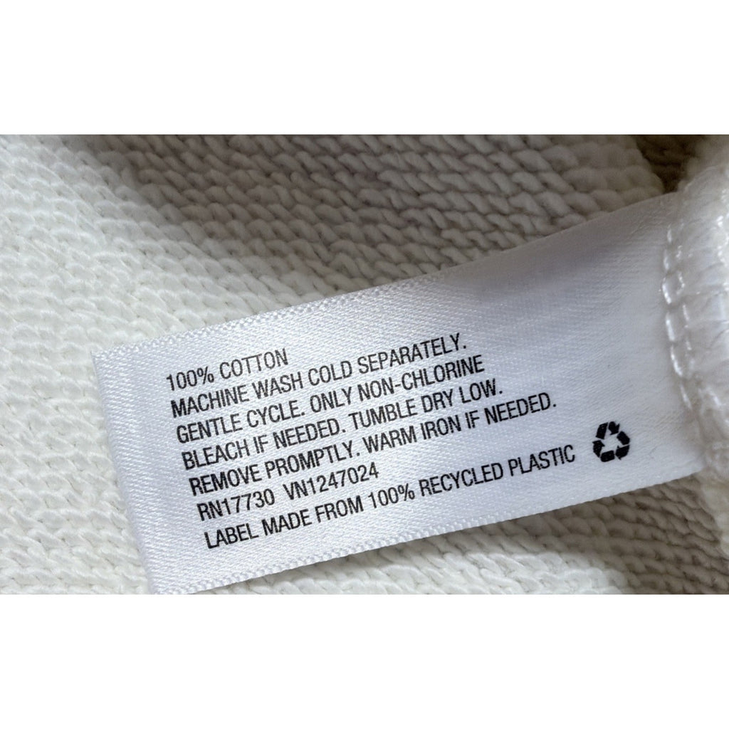 NWT Women's M Boxy Oversized Pullover Sweater A New Day cream balloon sleeve