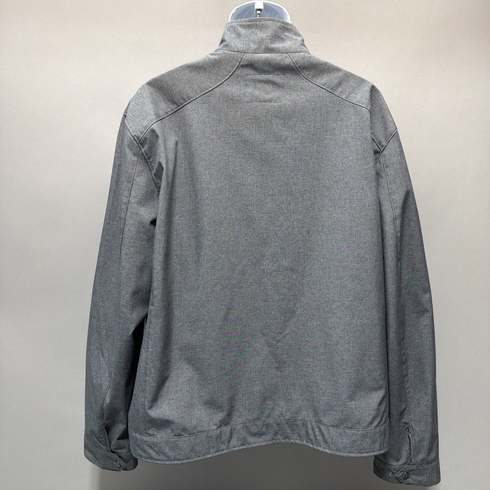 Joseph Abboud Mens XL Windbreaker Gray Jacket