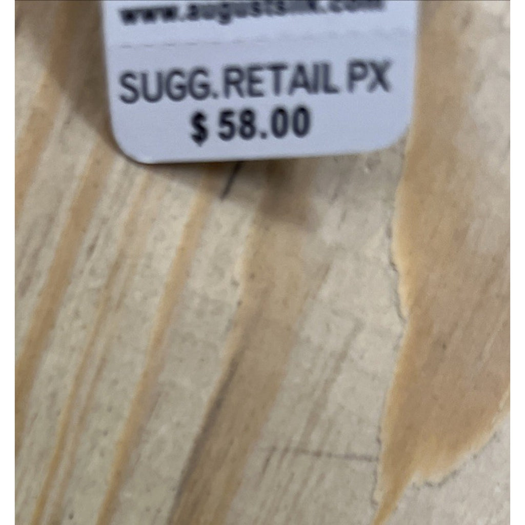 NWT August Silk Top Black Sequin Pullover Round Neck Short Sleeve Size S