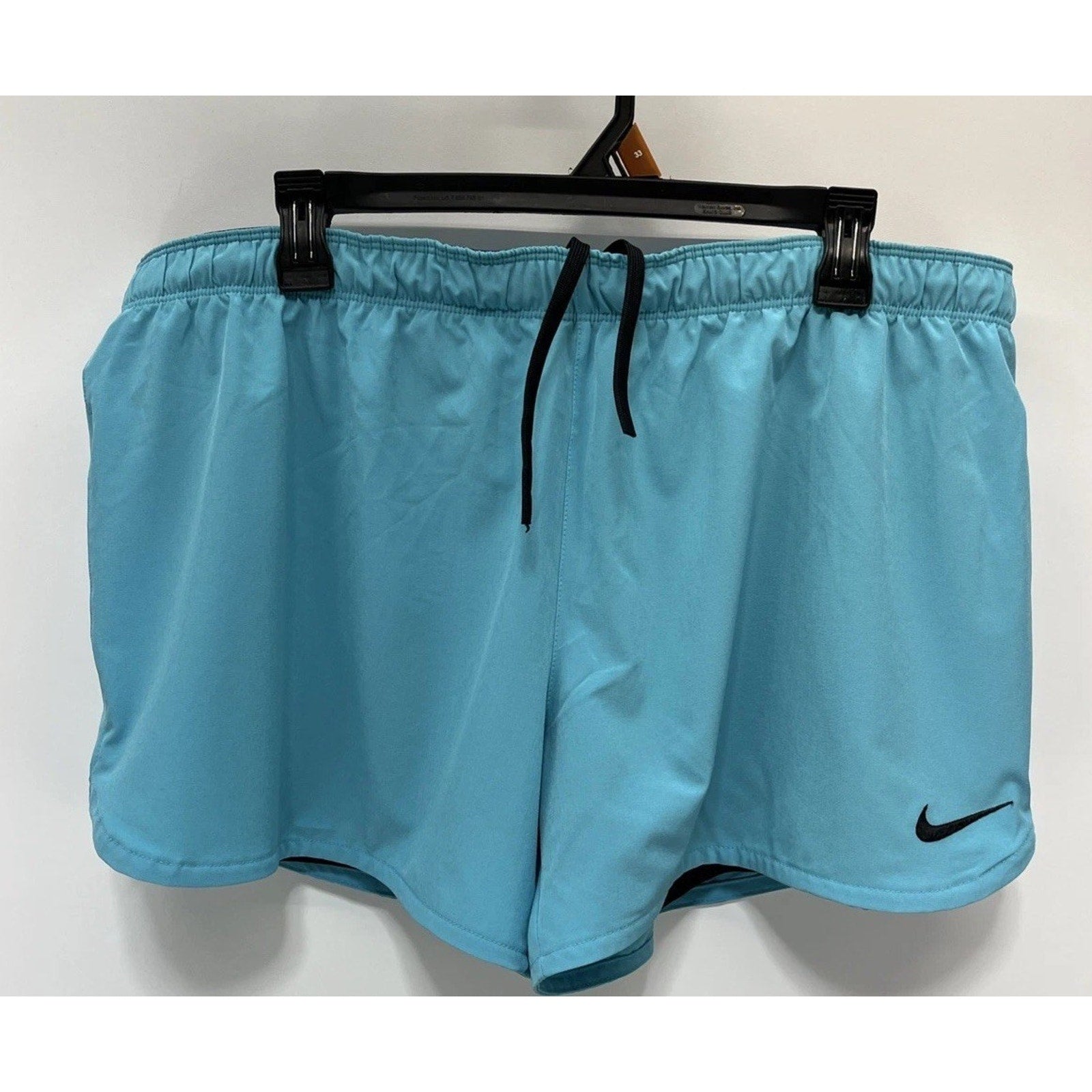 Nike Short Women Large Swoosh Dri Fit Lined Just Do it XL Phantom Run Gym Core