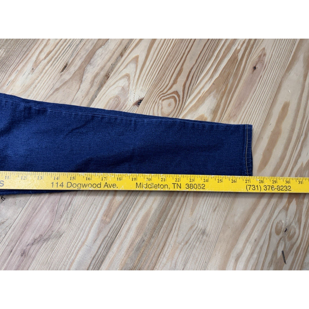 Old Navy Super Skinny Jeans Womens Sz 4 27X27 No Tag Blue Denim Stretch Mid Rise