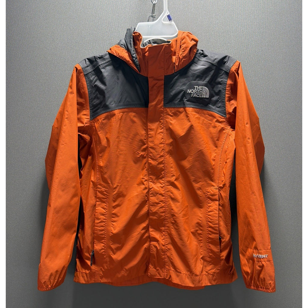North Face Jacket Hyvent Full Zip Waterproof Jacket Boy's Youth M 10-12 Hooded