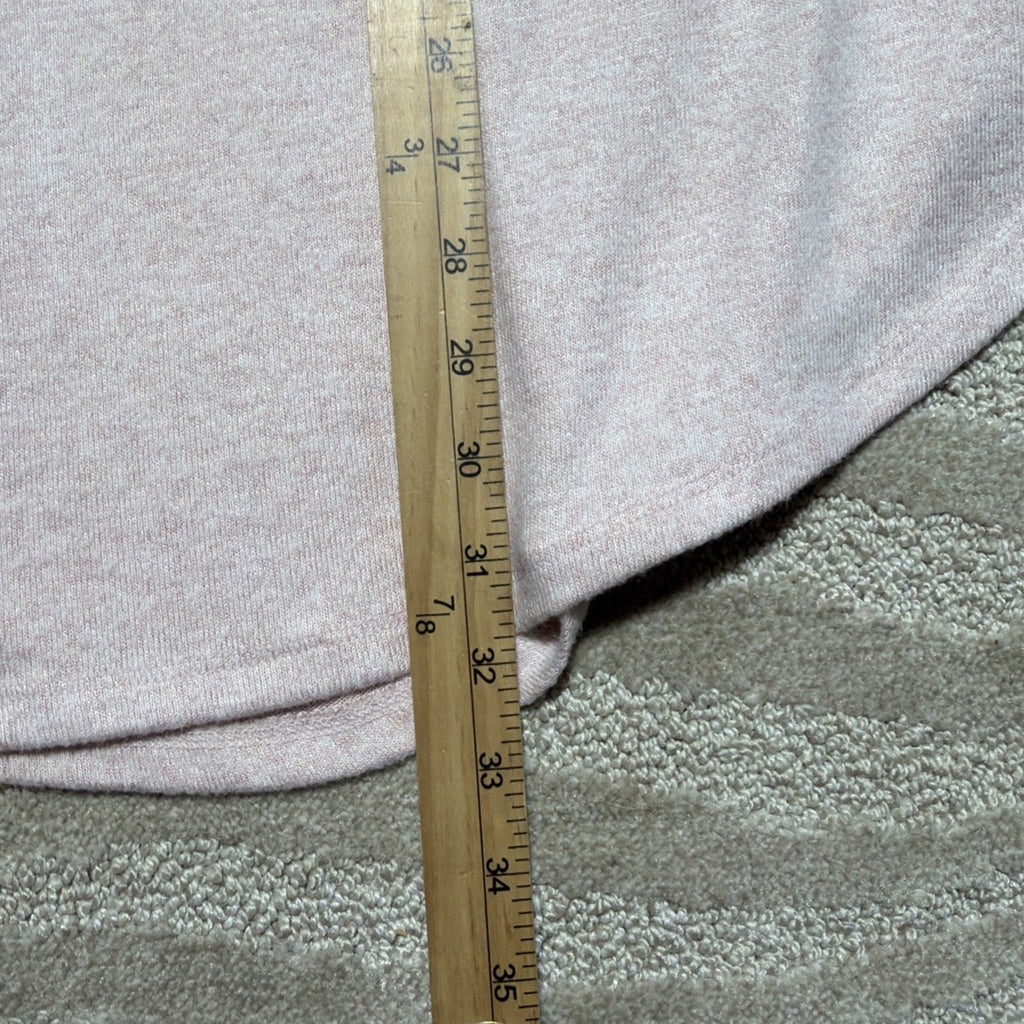 Lane Bryant Knit Top Pale Pink 3/4 Sleeve Cowl Neck Plus Size 22 24 NWT Stretch
