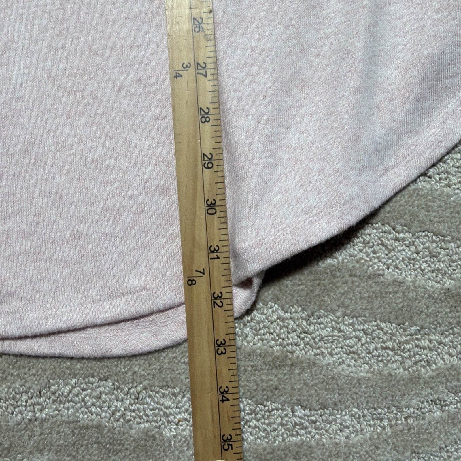 Lane Bryant Knit Top Pale Pink 3/4 Sleeve Cowl Neck Plus Size 22 24 NWT Stretch