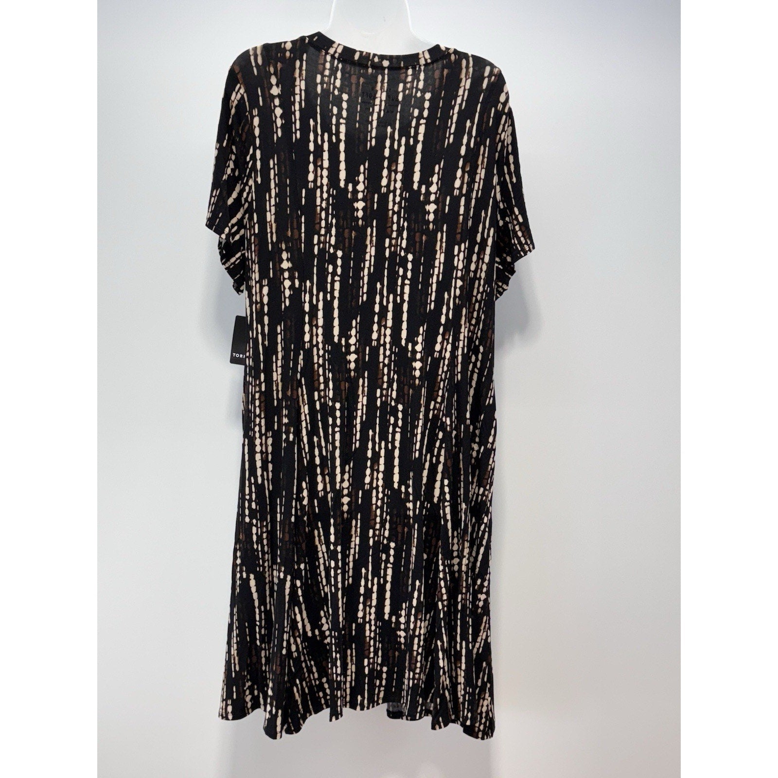 Torrid Super Soft Black TieDye Knit Jersey Dress Short Sleeve Women Plus size 2