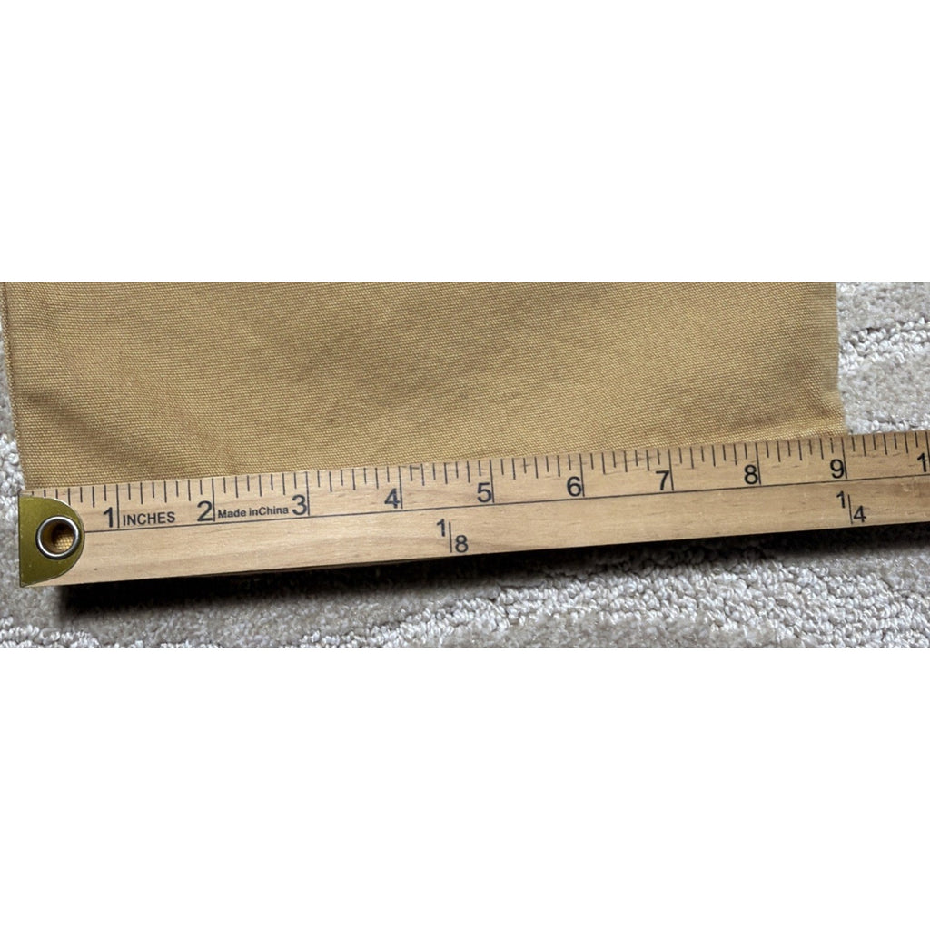 Carhartt Men's Rugged Flex Relaxed Fit Brown Canvas Work Pants Size 42 x 30