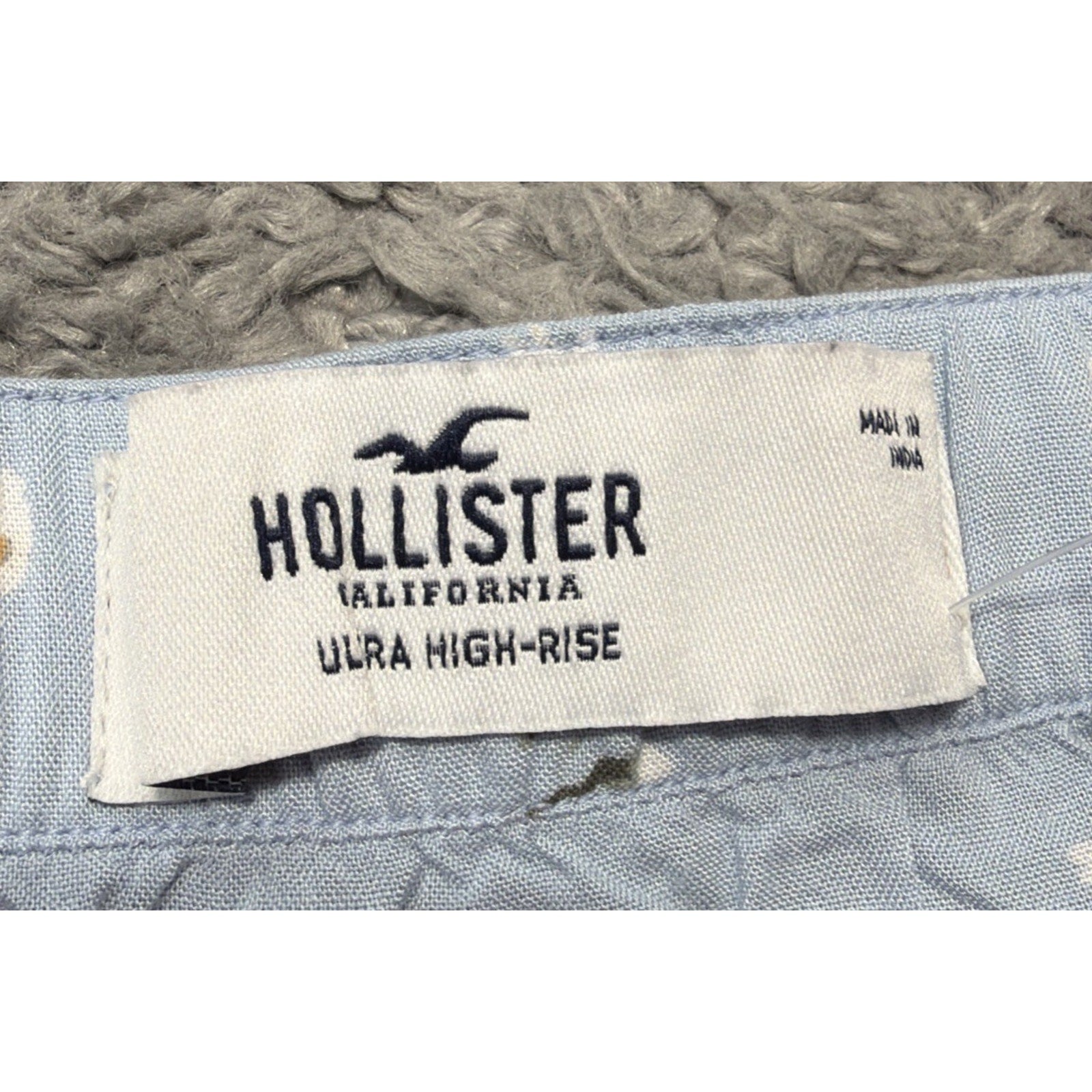 Hollister Ultra High Rise Floral Midi Skirt Size XS NWT Preppy Casual Career