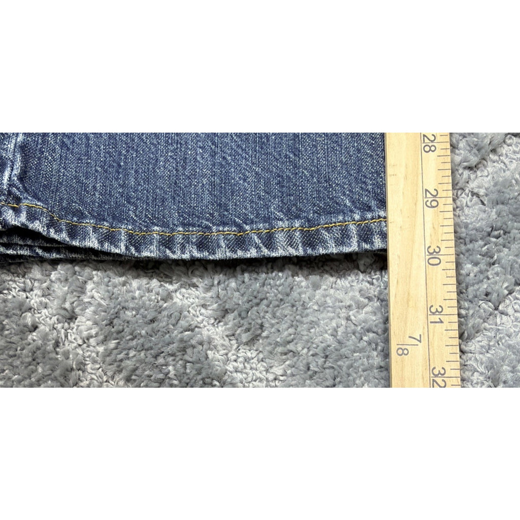 Express Jeans Men's 28x30 Slim Straight Blue Stretch Denim