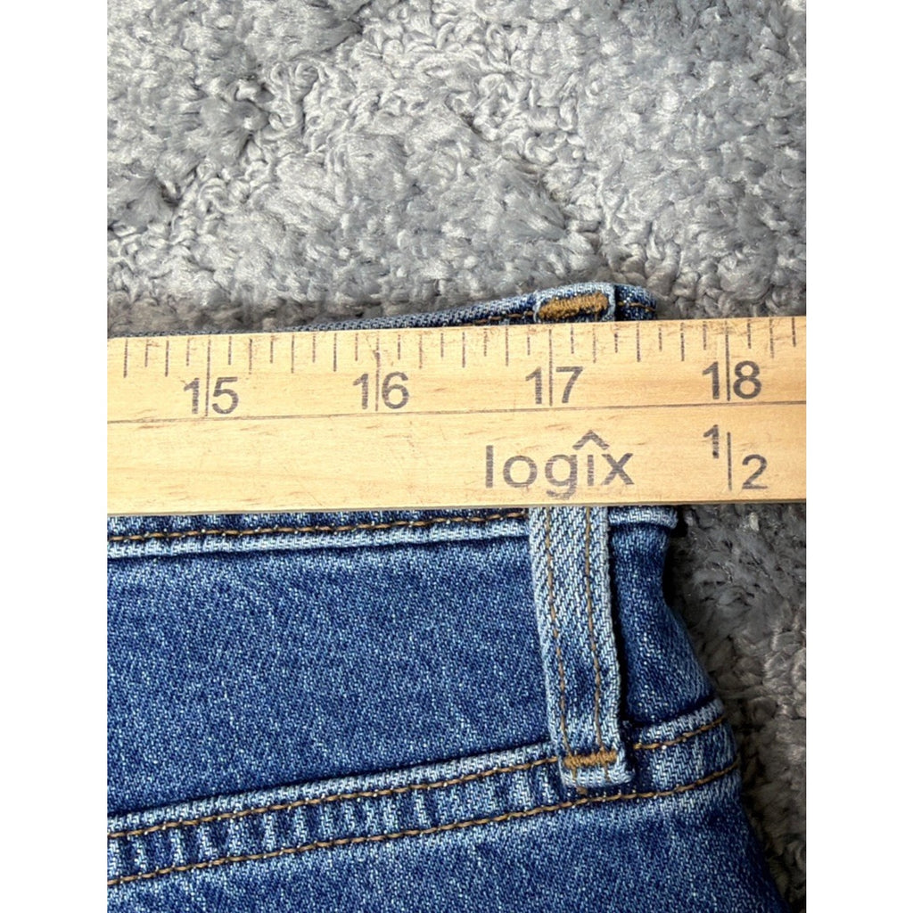 New J.Crew All Day Stretch Slim Boyfriend Jeans Women Size 32 Blue Denim