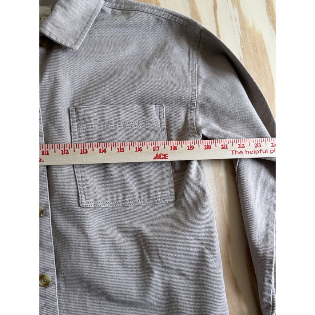 Thread & Supply Women’s Pink Cream Button Down Shirt – Size Small