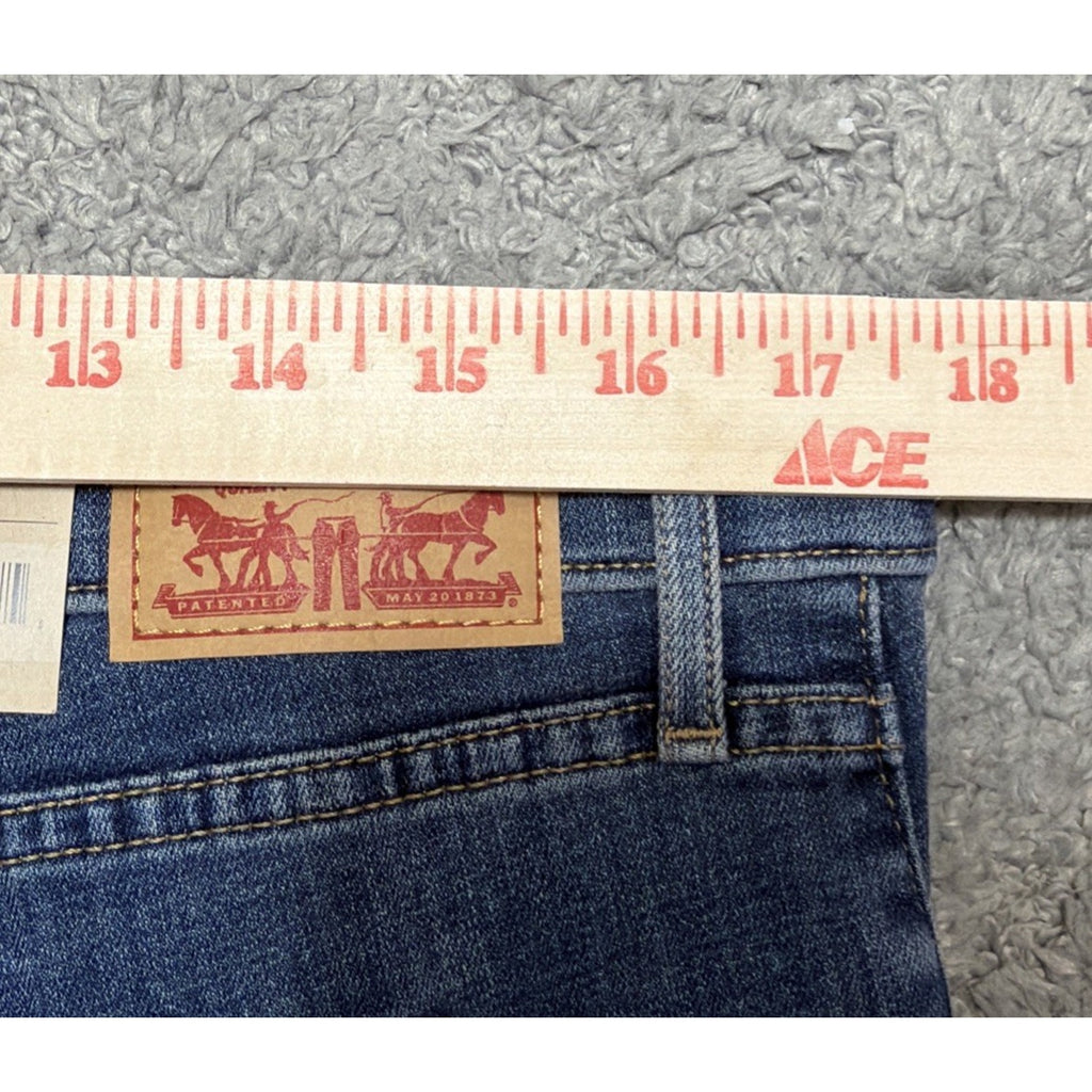 New Levi’s 311 Shaping Skinny Women's Medium Stretch Jeans - Lapis Gallop 33x28