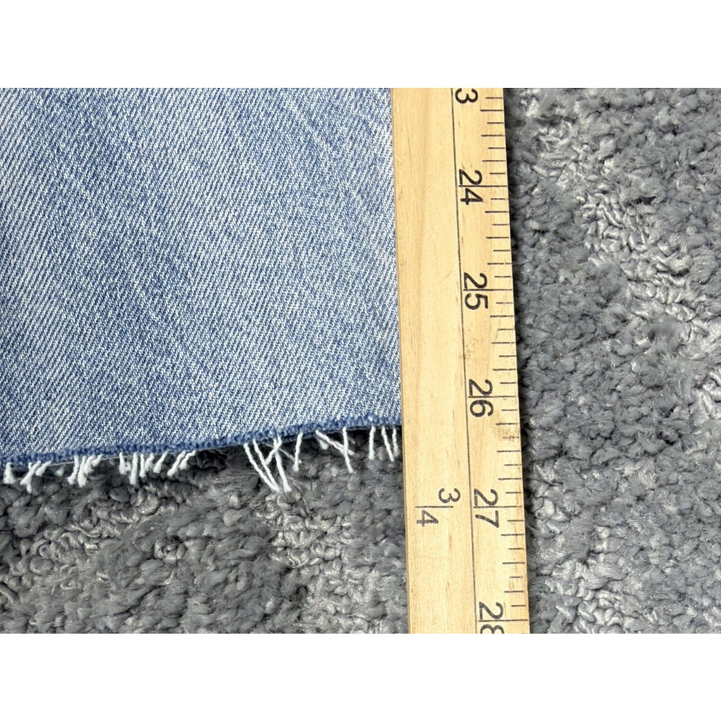 Lucky Brand High Rise Mom Drew Denim Distressed Blue Jeans Womens 20/35R New