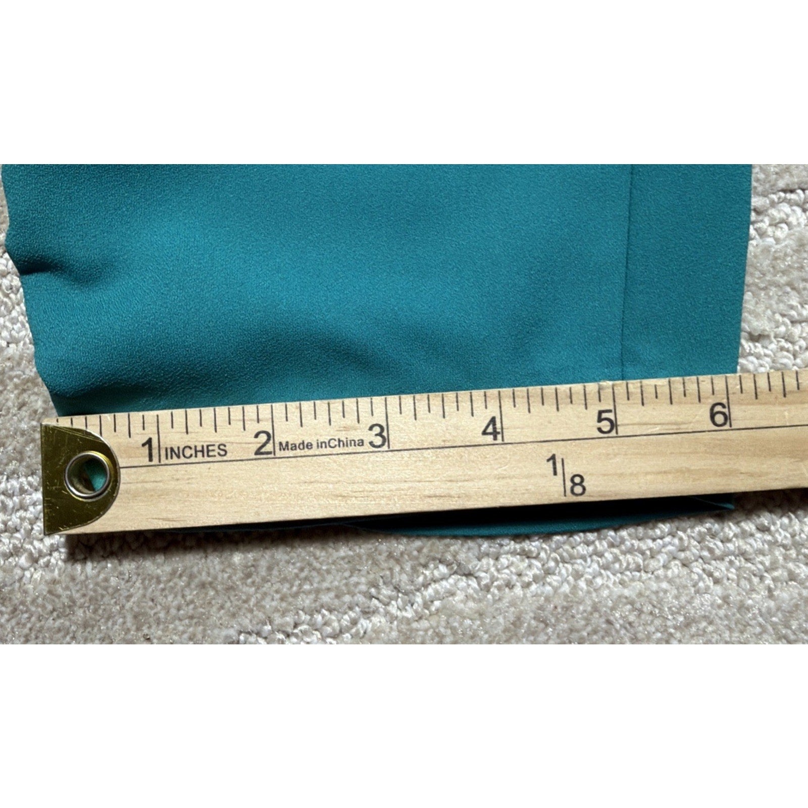 Vintage Sears Metaphor Womens 10Jumpsuit Sleeveless Pockets Teal NWT Stretch