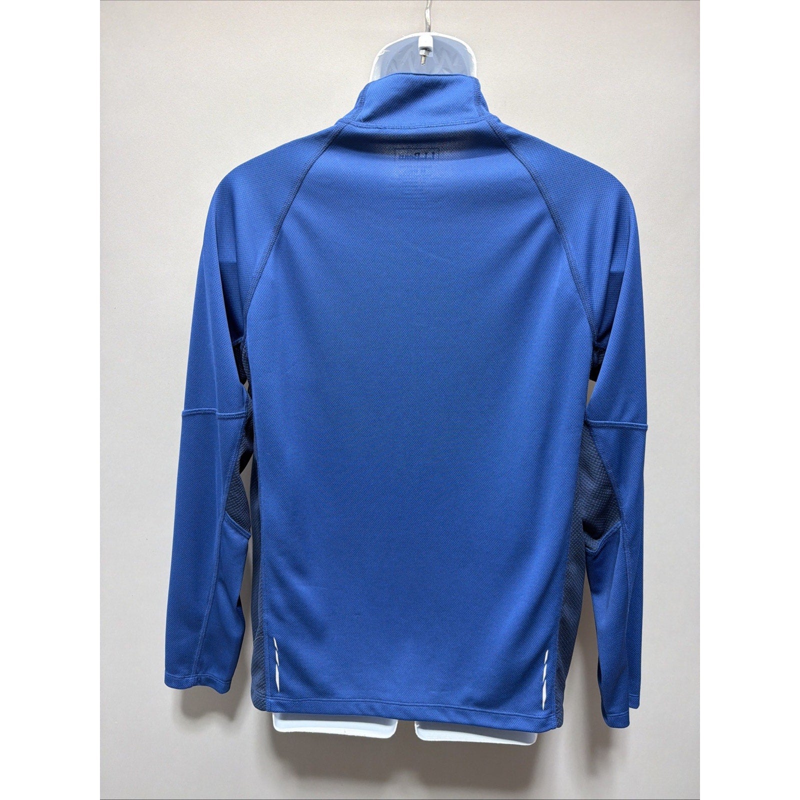 LL Bean Mens M Jacket Top Ridge Runner 1/4 Zip Pullover 2 Tone Slightly Fitted