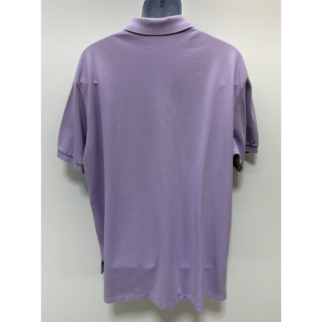 Polo Ralph Lauren Purple Mens XXL Polo Shirt Cotton Golf Pony