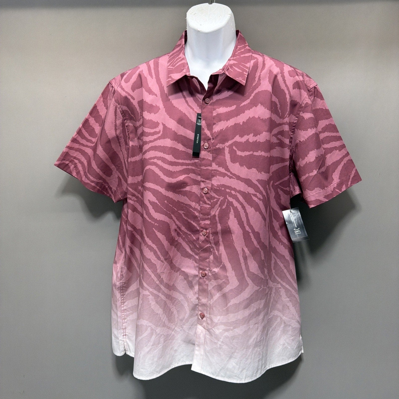 I.N.C. International Concepts Men's XXL Mesa Rose Button Down Shirt NWT