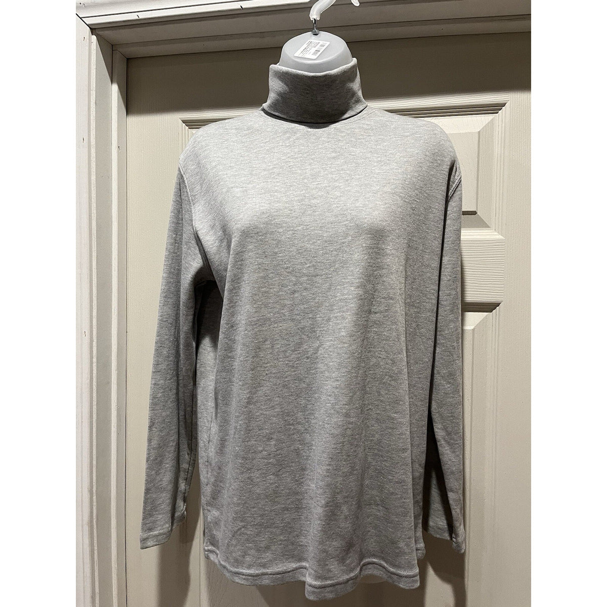 Bobbie Brooks Womens Long Sleeve Gray Sweater Large