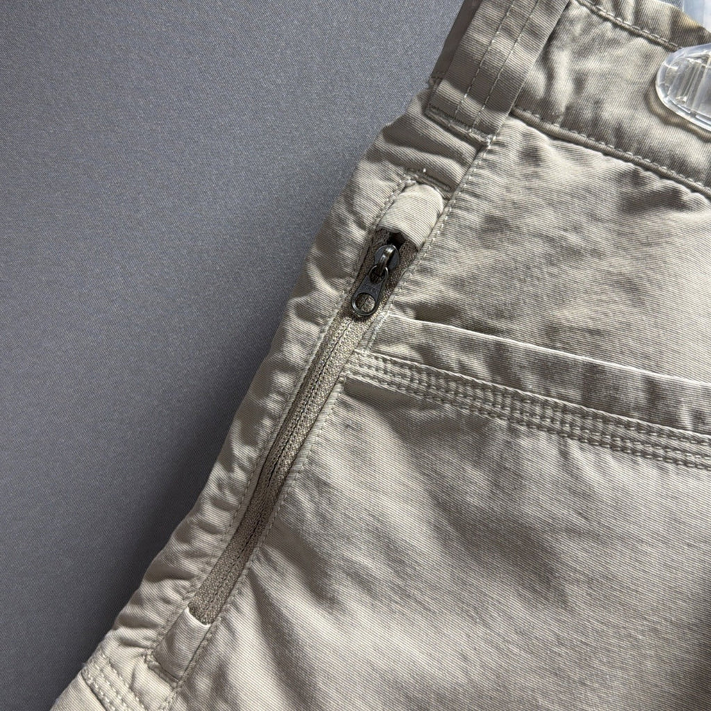 The North Face Men's Nylon Biege 9 in Cargo Shorts Sz Small