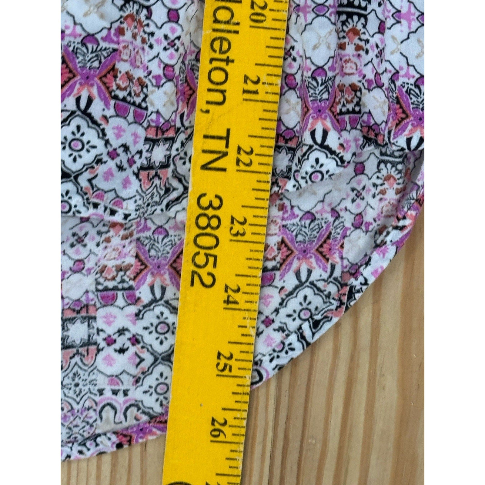 Maeve Anthropologie Pink Colorful Pleat Blouse XS