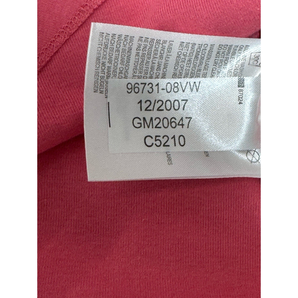 Harley Davidson T-Shirt Pink Black Rhinestones Logo Women’s Size XL