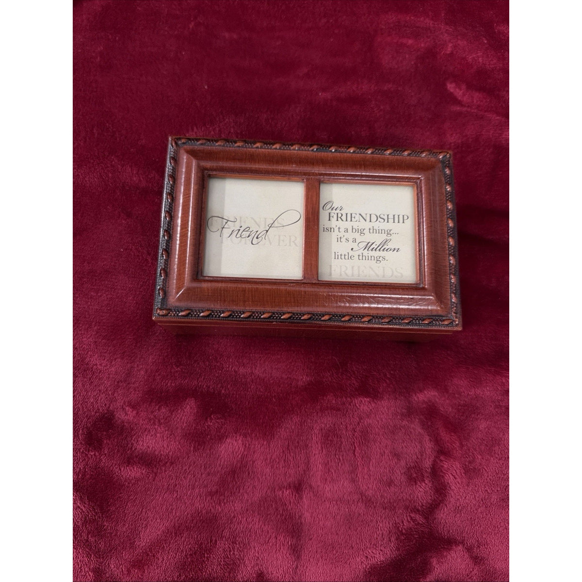 Friendship Music Jewelry Box Photo Frame Sankyo That’s What Friends Are For