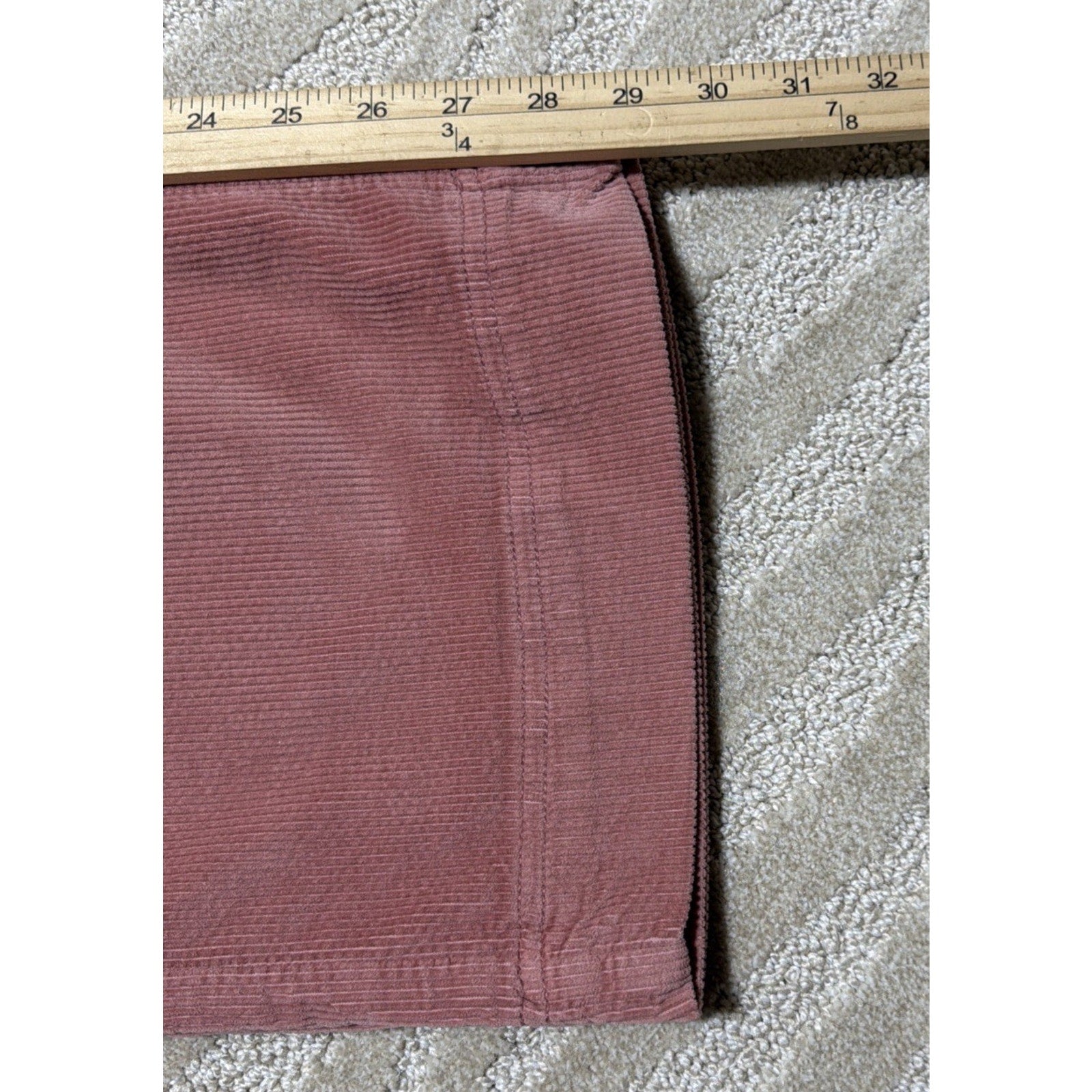 American Eagle Pants Women 0 Short Corduroy Baggy Wide Leg Super High Rise Cargo