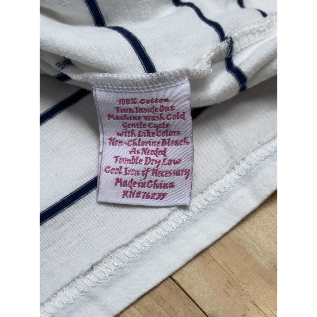 Sun Bay Sailboat Red White & Blue T-shirt Size Small Short Sleeves