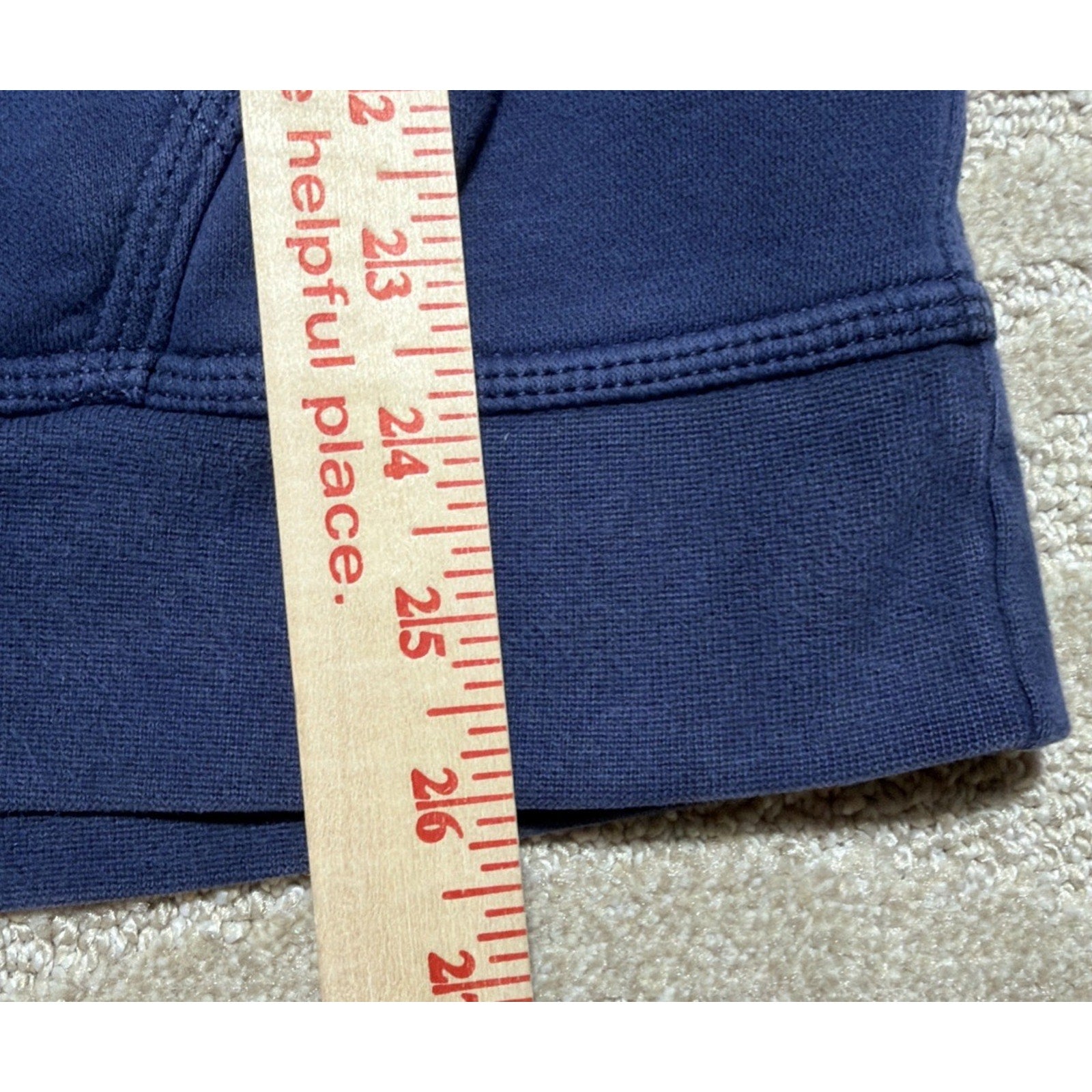Nike Sportswear Hoodie Mens Large Blue Swoosh Fleece Pullover Hooded Sweatshirt