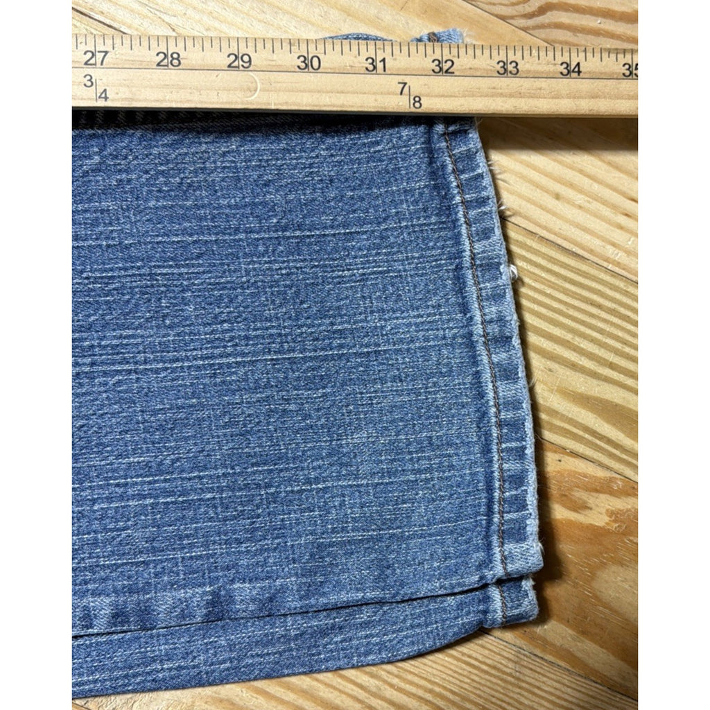 Levis 528 Jeans Curvy Cut Boot Low Rise Womens 11 Long Blue Denim 30x32 Vtg Y2K