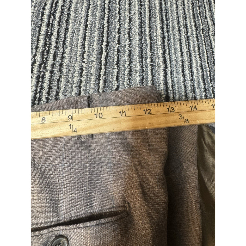 Vintage Christian Dior Jeune Homme Boys 3 Piece Suit Plaid Jacket Vest Pants