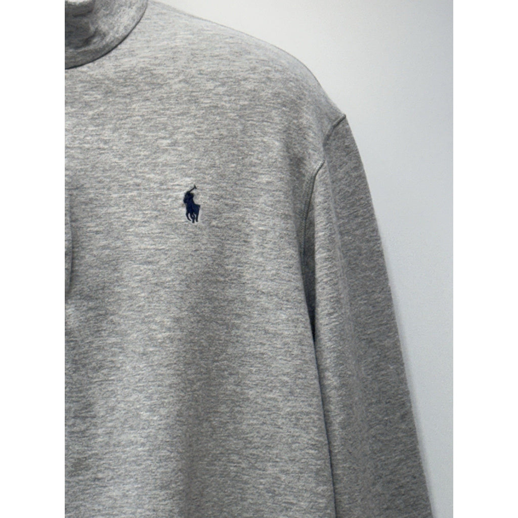 Polo Ralph Lauren 1/4 Zip Long Sleeve Heather Gray Pullover Men’s Size XL